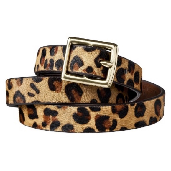 a new day Accessories - Cheetah print leather belt size xl